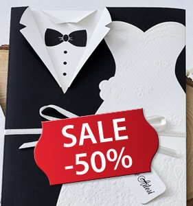 Hochzeitskarten -50%