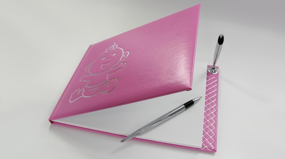 4526 - Gästebuch Pink 