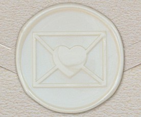 33005-00 - Siegel Rund UMSCHLAG - Weiß