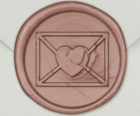 33005-06 - Siegel Rund UMSCHLAG - Rose Gold